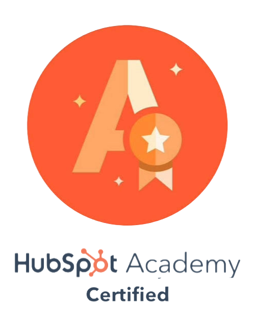 hubspot certification badge